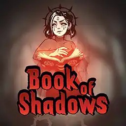Slots logo of Book Of Shadows from Evolution at Robocat